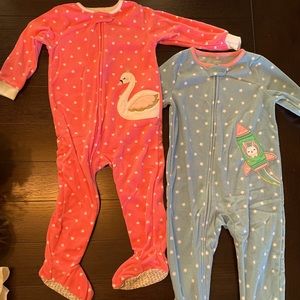 NWOT Carter’s Fleece PJs